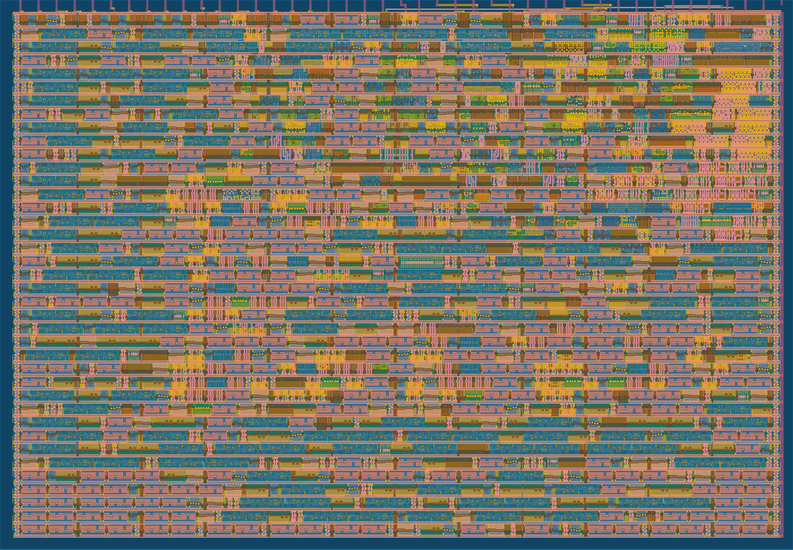 8-bit CPU Layout